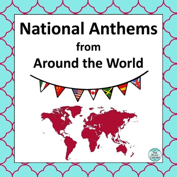 Preview of National Anthems from Around the World research projects for music appreciation