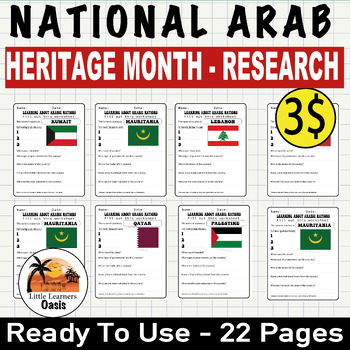 Preview of National Arab American Heritage Month Country Research Report - 22 Countries