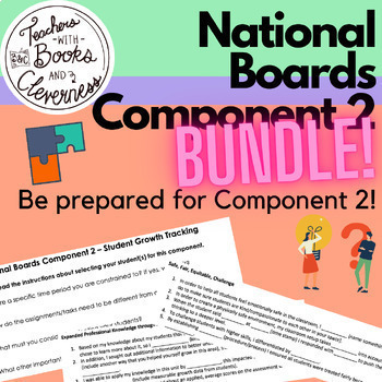 Preview of National Boards Component 2 Bundle