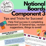 National Boards Component 3 Tips and Tricks! (Key things t