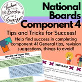 National Boards Component 4 Tips and Tricks! (Key things t