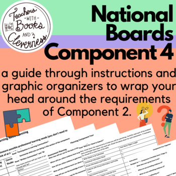 Preview of National Boards Component 4: Wrapping Your Head Around the Instructions!