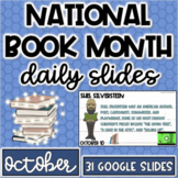 National Book Month / Famous Authors Daily Slides: 1 Perso