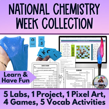 Preview of National Chemistry Week, Mole Day Fun Labs and Activities