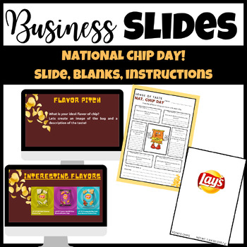 Preview of National Chip Day Business Project