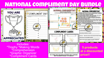 Preview of National Compliment Day Bundle (Jan 24th)