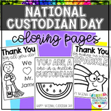 National Custodian Day Appreciation Coloring Pages - Thank