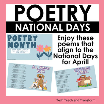 National Day Poetry Slides by Tech Teach and Transform | TPT