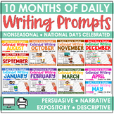 National Day Writing Prompts | Daily Writing Prompts with 