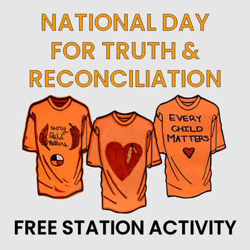 Preview of National Day for Truth and Reconciliation-Station Activity