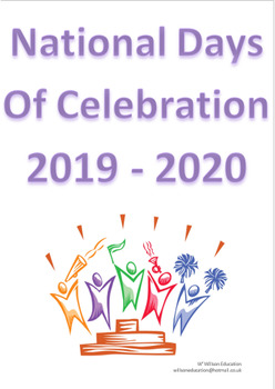 Preview of National Days Of Celebration - 2019 - 2020