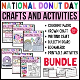 National Donut Day Crafts&Activities BUNDLE,Bulletin Board