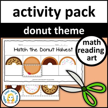 Preview of Donut Activity Bundle