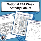 National FFA Week Activity Sheets