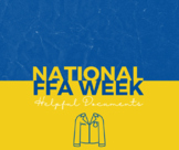 National FFA Week Helpful Documents