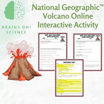 National Geographic™ Forces Of Nature Volcanoes Interactive Activity