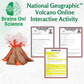 National Geographic™ Forces of Nature Volcanoes Interactive Activity
