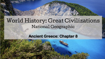 Preview of National Geographic: Great Civilizations - Chapter 8 Presentation- EDITABLE