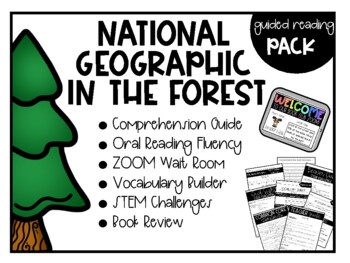 Preview of National Geographic: In The Forest Guided Reading Pack (EPIC APP Companion)