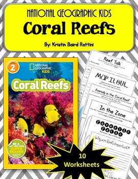 National Geographic Kids- Coral Reefs. 10 Worksheets! Scholastic