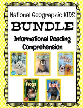 Preview of National Geographic Kids - Guided Practice BUNDLE