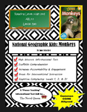 National Geographic Kids Monkeys Informational Text Unit