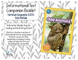 National Geographic Kids: Odd Animals (Pre-Reader) Compani