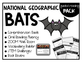 Preview of National Geographic Readers: Bats Guided Reading Pack (EPIC APP Companion)