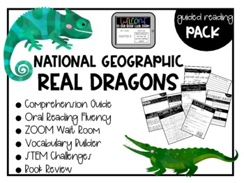 Preview of National Geographic Readers: Real Dragons Guided Reading Pack (EPIC Companion)