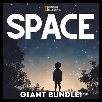 Preview of National Geographic Space Series Student Comprehension Check Bundle
