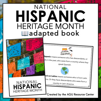 Preview of National Hispanic Heritage Month Adapted Book