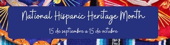 Preview of National Hispanic Heritage Month Banner
