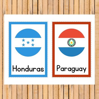 National Hispanic Heritage Month Flashcards | Hispanic Countries Flash ...