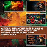 National Hispanic Heritage SVG, PNG, JPG Bundle #1