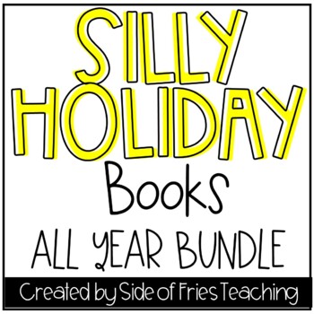 Preview of National Holiday Books for the Year Bundle (Half Pages)