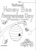 National Honey Bee Awareness Day Worksheets