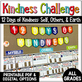 Kindness Activities Bulletin Board: 12 Days of Kindness Challenge