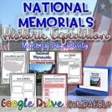 National Memorials-Memorial Day Activity - Print and Digital