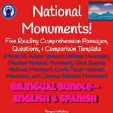 National Monuments Readings, Questions, & Comparison Bilin