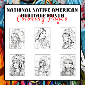 Preview of National Native American Heritage Month Coloring Pages