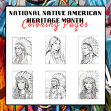 National Native American Heritage Month Coloring Pages