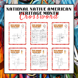 National Native American Heritage Month Crossword Puzzles