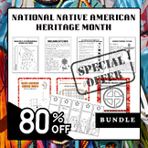 National Native American Heritage Month Work Packets Bundl