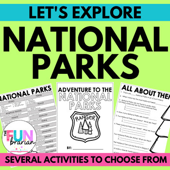 National Park Project | Research | Writing | Brochure by The Funbrarian