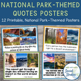National Parks Themed Quote Posters