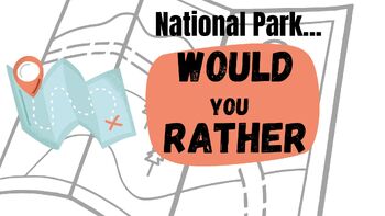 Preview of National Park Would You Rather Interactive Writing Activity PowerPoint