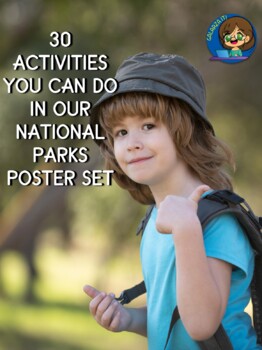 Preview of National Park's Activities Poster and Bulletin Board Set