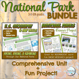 National Parks BUNDLE - U.S. Geography Unit + Banner Resea