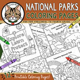 National Parks Coloring Pages