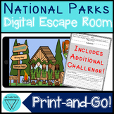 National Parks Activity - Digital Escape Room: A Fun No-Pr